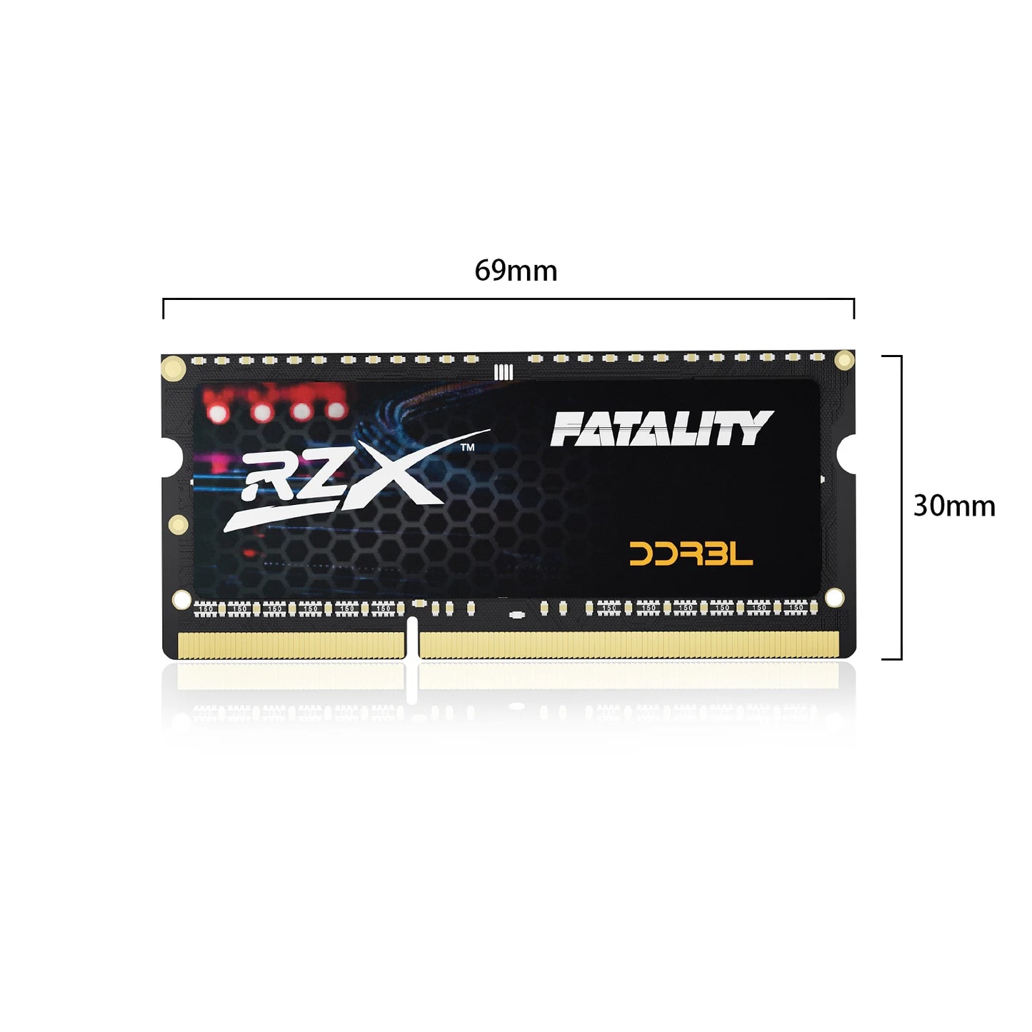 RZX Memoria RAM DDR3L Notebook 8GB 4GB 1.35V 204pin 1600MHz PC3L Laptop Sodimm Memory