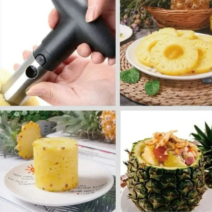 1PCS Spot Stainless Steel Pineapple Peeler Pineapple Corer Slicer Fruit Cutter Easy Slicer Peeler Kitchen Gadget Delivery Fast