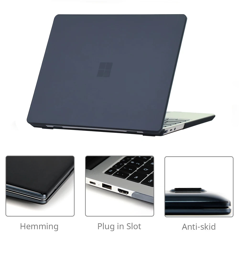 Laptop Case For Microsoft Surface Laptop Go 1/2/3 Model 1943 2013 2/3/4/5 13.5 15 inch 1868 1951 1769 1867  Laptop 7 13.8 2036