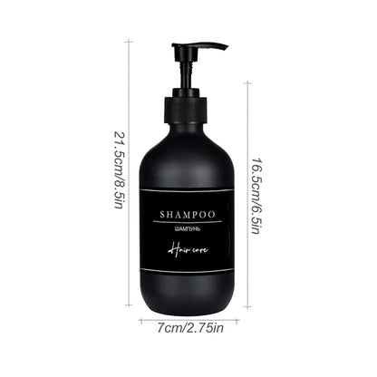 500ml Soap Dispenser Bottle Shampoo and Shower Gel Bottle Refillable Large Capacity Lotion Dispenser  Bathroom Accessories