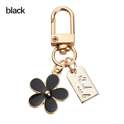 Gift Decoration Women Charm Pendant for Purse Bag Charm Keyring Flower Key Chain Keychains