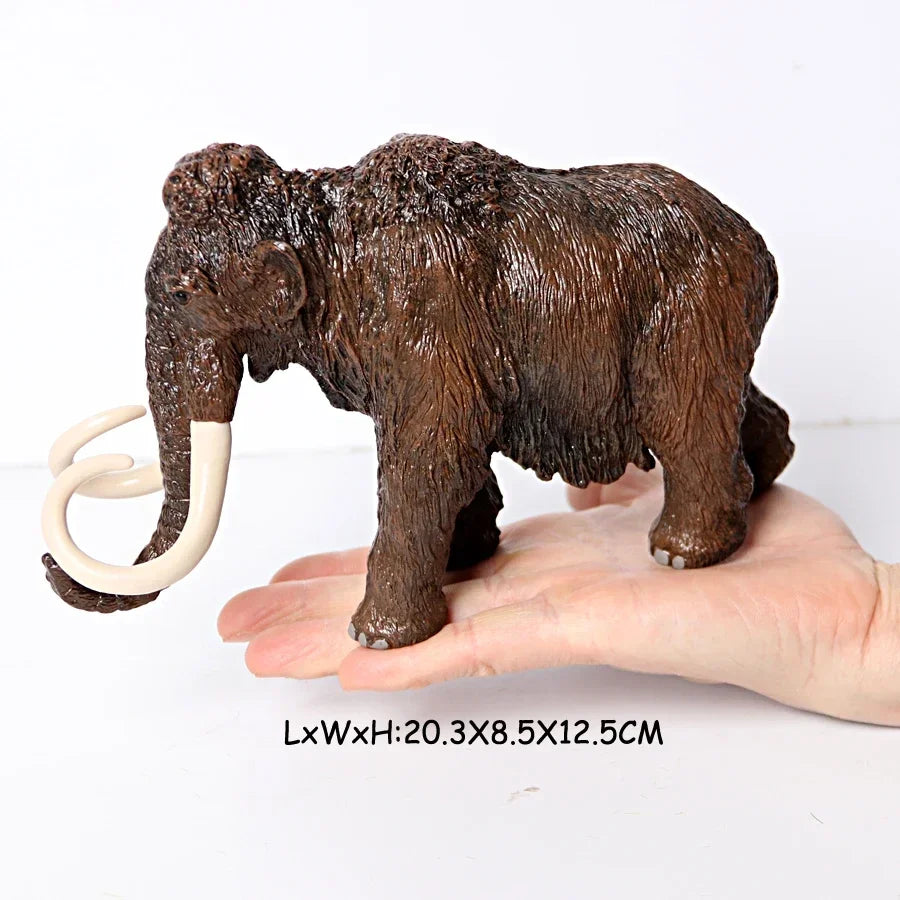 Wild Animal Figures Elephant Toy Mammoth Figurines Action Figure jungle Models Plastic Animals for Children Toys for Kids Gifts