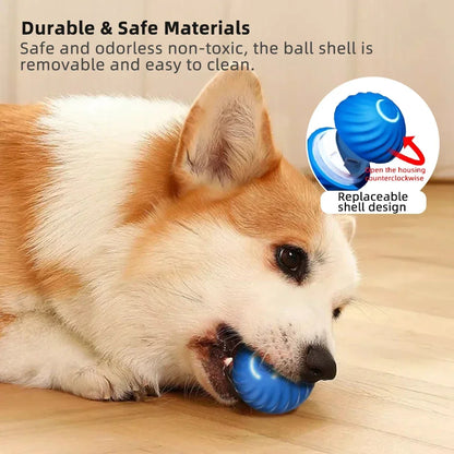 USB Automatic Moving Bouncing for Puppy Birthday Gift Cat Product Smart Dog Toy Ball Electronic Interactive Pet Toy Moving Ball