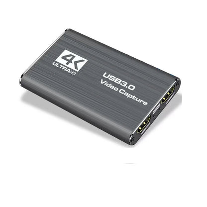 4K Ultra HD Video Capture Card USB 3.0 USB 2.0 HDMI-compatible Grabber Recorder for PS4 Game DVD Camera Recording Live Streaming