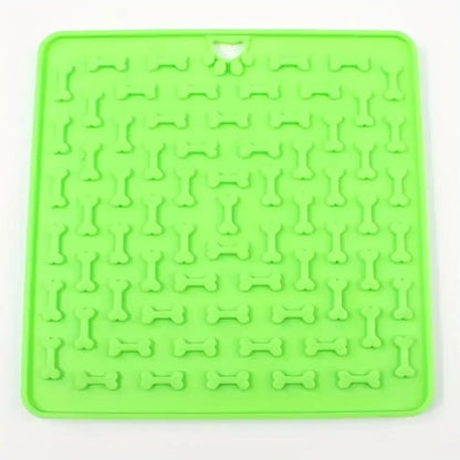 Silicone licking pad for cats and dogs, slow feeding pad for food grade pets, slow feeding pad With suction cups