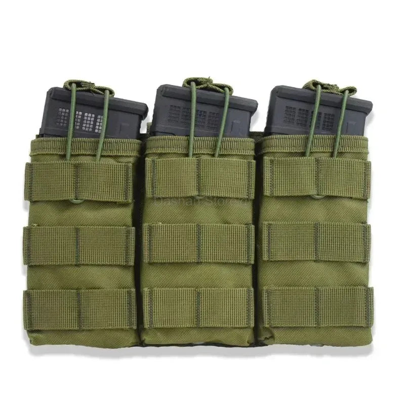 New Outdoor Tactical Magazine Molle Pouches AK AR Hunting Rifle Pistol Ammo Mag Bag Airsoft Sundry Holster M4 Dual Storage Bag