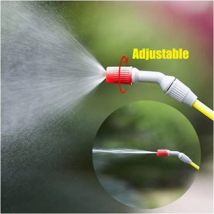 1/4" Garden Hose Nozzle Adjustable High Pressure Sprayer Garden Irrigation System Atomizer Suitable for Watering Plants Car Wash