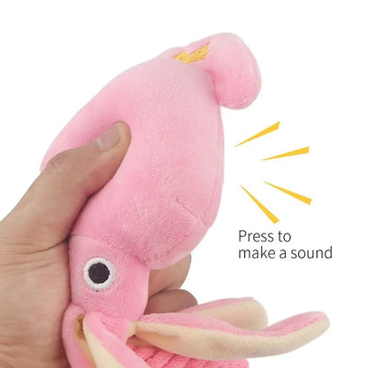 Pet Octopus Plush Rope Toy Is Bite-resistant Fun and Interactive Small Dog Cat Sound Toy Suitable for Indoor and Outdoor Use