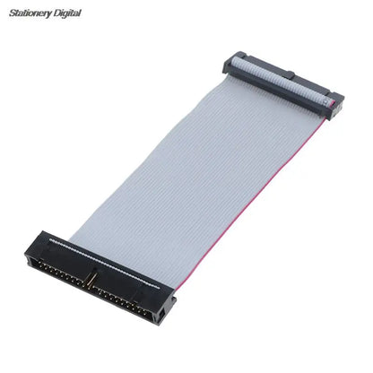 1pc IDE 40 Pin Male to female pata hard drive hdd extension flat ribbon cable 5 inch