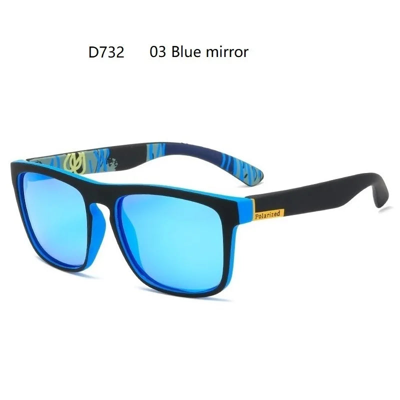 Fashion Square Vintage Polarized Sunglasses Men Women Retro Driving Fishing Luxury Brand Designer Sun Glasses UV400 Eyewear