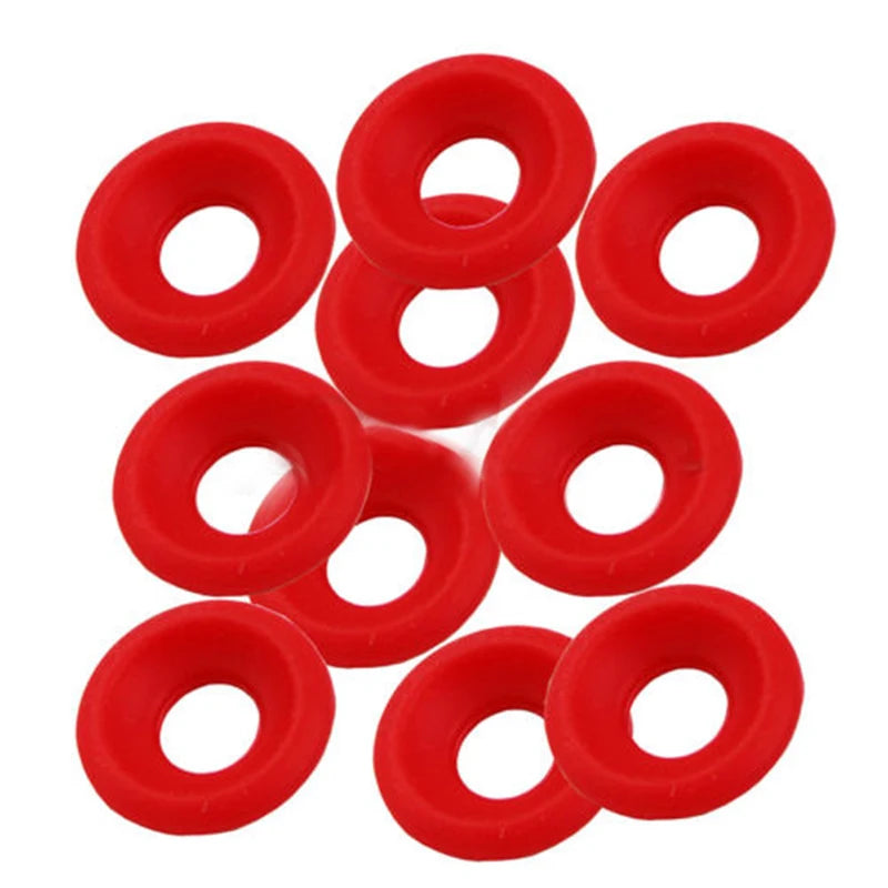 25Pcs Silicone Rubber Gaskets Washers Backs For Grolsch EZ Cap Swing Top Bottle Cap Home Brew Beer Bottle Seal Bar Accesories