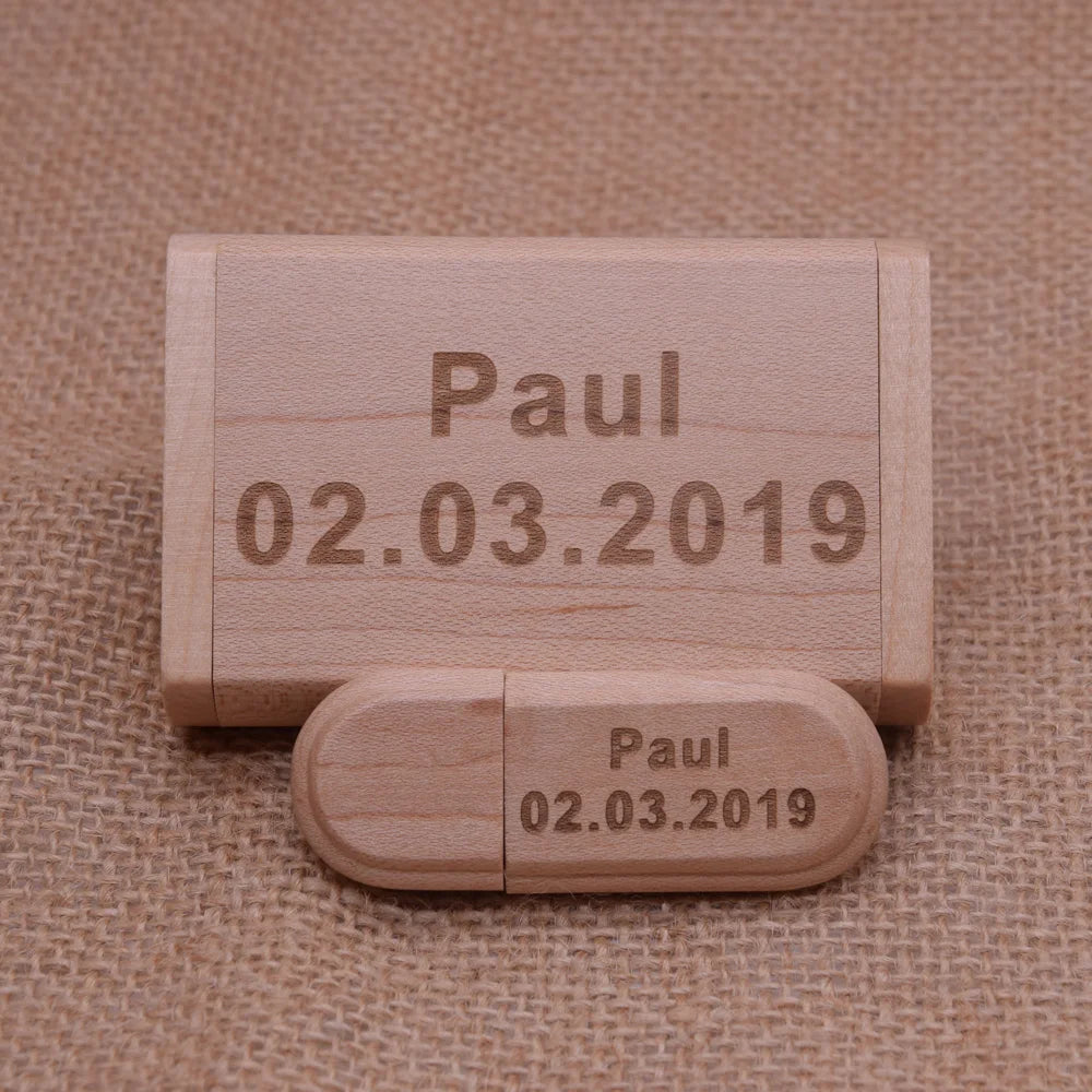 64gb(10 free custom LOGO )wooden usb + box usb flash drive pendrive 4gb 8gb 16gb 32gb 64gb memory stick photography photo