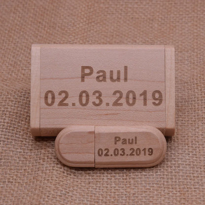 64gb(10 free custom LOGO )wooden usb + box usb flash drive pendrive 4gb 8gb 16gb 32gb 64gb memory stick photography photo