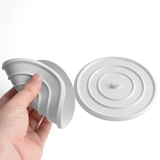 Large Silicone Bathtub Stopper Leakage-proof Drain Cover Sink Hair Stopper Tub Flat Plug Stopper Bathroom Accessories 11cm 4.3"