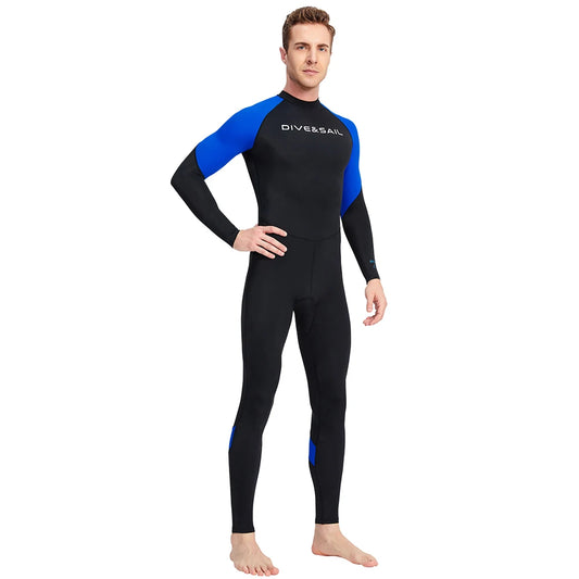 Men Diving Protection Clothes Cold Proof Sunscreen Snorkeling Surfing Swimsuit Warm with Zipper Anti-scratch Outdoor Accessories