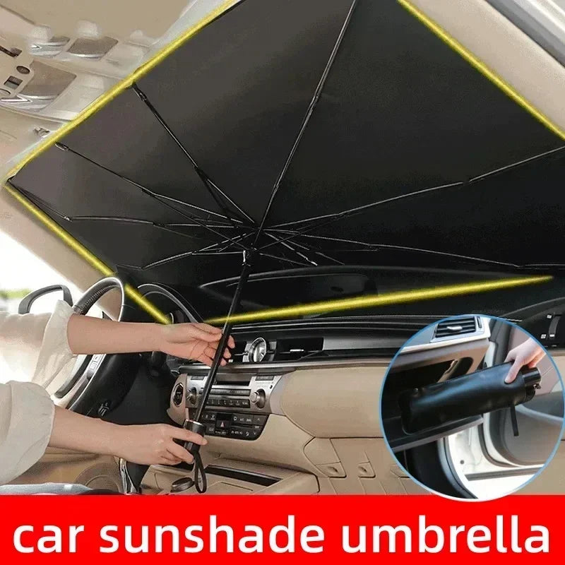 Car Sunshade Umbrella Car Front Window Sunshade Cover Car Sunshade Cover Car Windshield Protection Accessories