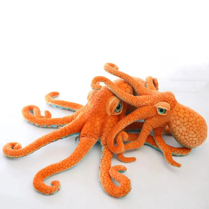 Stunning Lifelike Octopus Plush Toys Stuffed High Quality Simulated Squid Marine Animal Doll Xmas Gift for Kids Room Car Decor