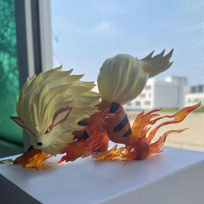 New Pokemon Pikachu Arcanine Wind Speed Dog Toy Figure Decoration Action Toys kids Birthday