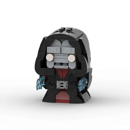 GSBAN Space Wars Brickheadz Figures Wangs Rey Vaders Offeed Luke Greedoed MOC Bricks Building Blocks Kits Toys for Children Gift