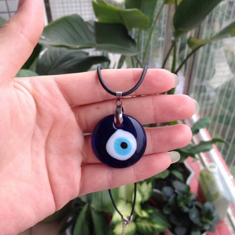 Lucky Blue Eye Necklace for Evil Eye Pendant Necklace Turkish for Evil Eye for Protection and Blessing for Men Women