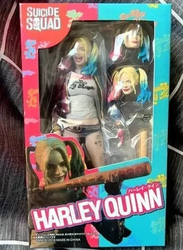 Shf Suicide Team X Task Force Ugly Harley Quinn Mobile Model Box Anime For Girls Toys Christmas Birthday Gifts Cool Decoration