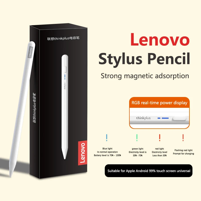 Lenovo Stylus Pen For Tablet Mobile Android ios Phone iPad Accessories Drawing Tablet Capacitive Screen Touch Pen BP16