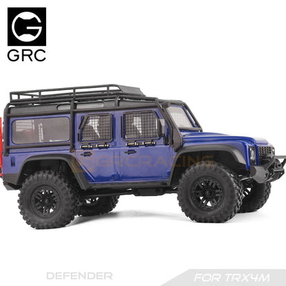 Grc Stainless Steel Reversible Window Guard Mesh For Traxxas 1/18 Trx4m Defender Upgrade Option Parts #g178ys/b