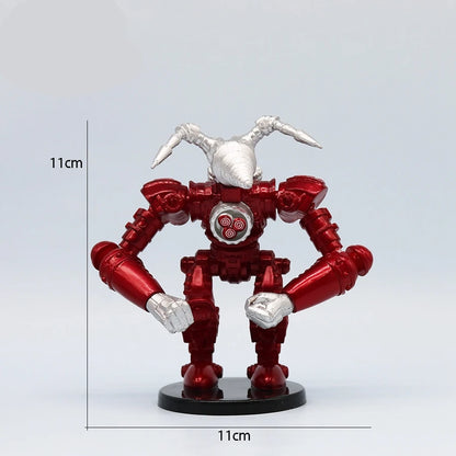 18cm Skibidi Toilet Anime Figure Red Titan Drill Man Action Figure Gold Titan Drill Man Figurine PVC Collection Model Doll Toys