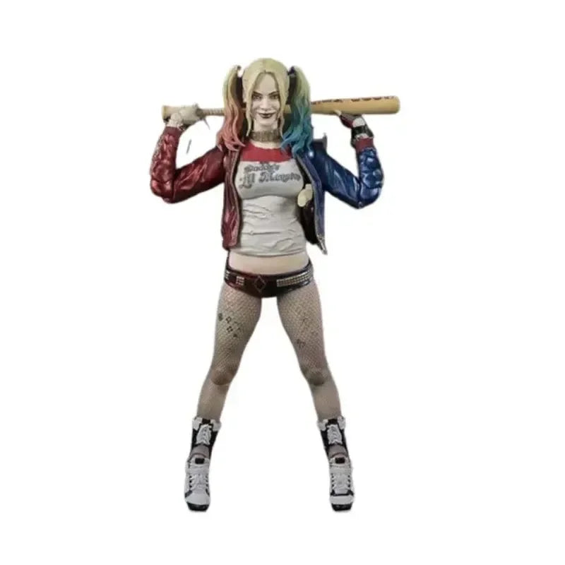 Shf Suicide Team X Task Force Ugly Harley Quinn Mobile Model Box Anime For Girls Toys Christmas Birthday Gifts Cool Decoration