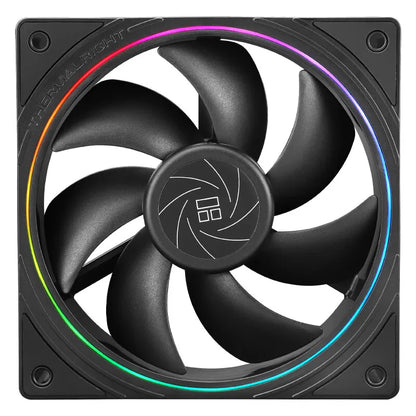 Thermalright TL-S12 Computer Case Cooling Fan 12cm PWM ARGB Colorful Aperture Adjustable Speed Shock Absorbing Silent Case Fan