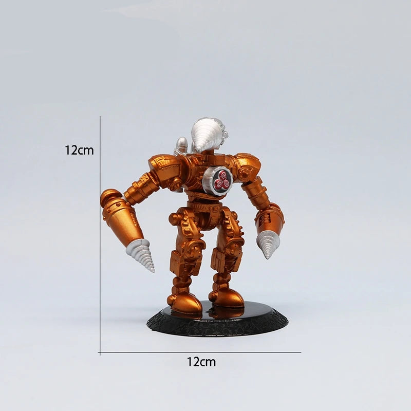 18cm Skibidi Toilet Anime Figure Red Titan Drill Man Action Figure Gold Titan Drill Man Figurine PVC Collection Model Doll Toys