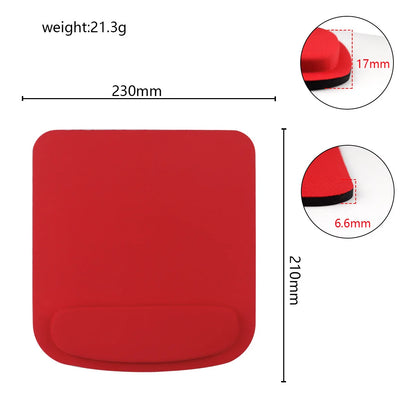 Computer Game Mouse Pad Environmental Eva Ergonomic Mouse Pad Wrist Pad Solid Color Comfortable Mouse Pad For Office PC Laptop