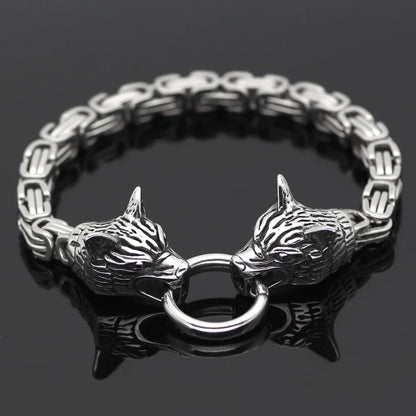 New Hip Hop 316L Stainless Steel Wave Chain Bracelet for Men Women Titanium Solid metal Charm Gift