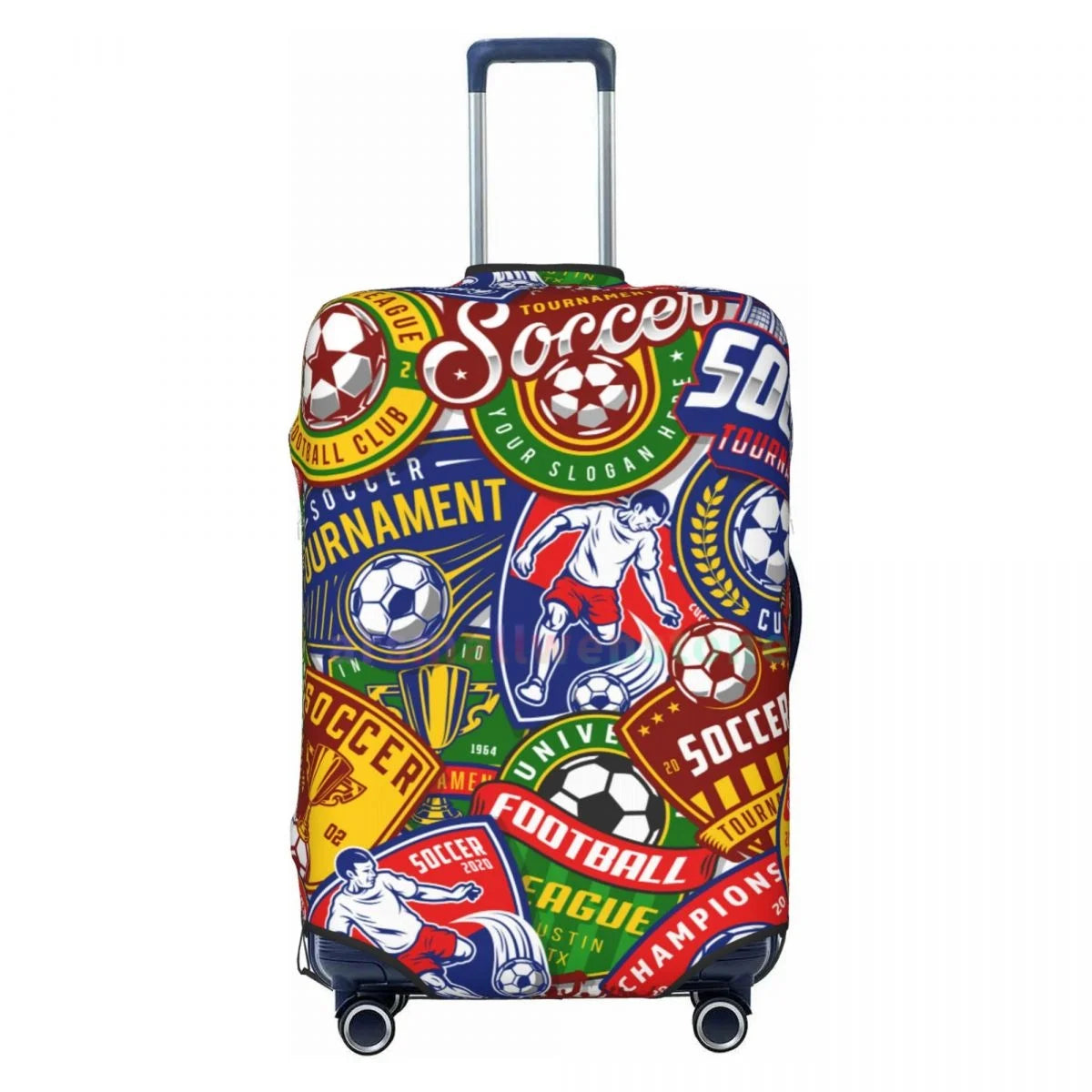 Football Luggage Cover Suitcase Protector Thicken Elasticity Dust Covered Anti-scratch Protective Case 18-32 Inch