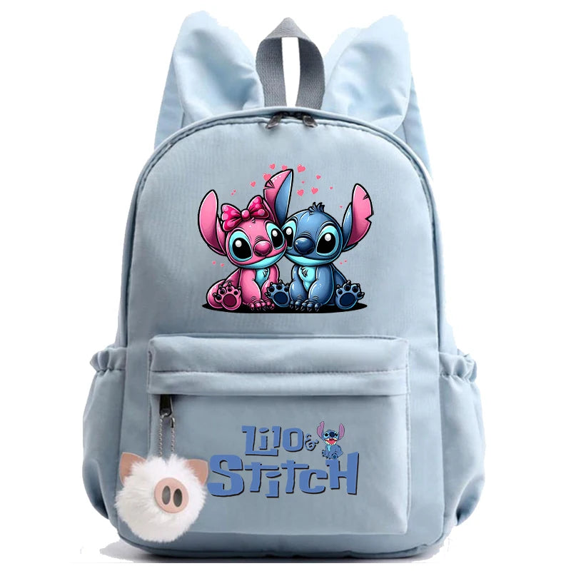 Disney Stitch Backpack for School Girl Boy Student Teenager Children Rucksack Women Casual Mochila Bags Kids Birthday Gifts Toys