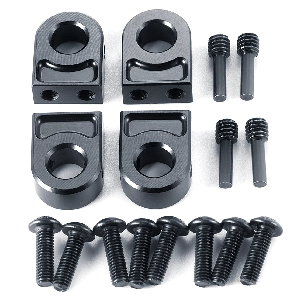 MIBIDAO Metal Alloy Front&Rear Car Body Shell Column Post Mount for Axial SCX10 PRO AXI03028 1/10 RC Crawler Car Upgrade Parts