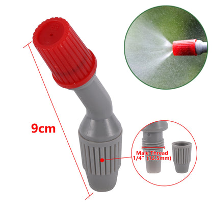 1/4" Garden Hose Nozzle Adjustable High Pressure Sprayer Garden Irrigation System Atomizer Suitable for Watering Plants Car Wash