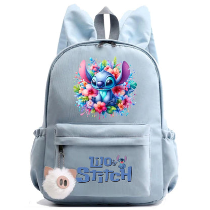 Disney Stitch Backpack for School Girl Boy Student Teenager Children Rucksack Women Casual Mochila Bags Kids Birthday Gifts Toys