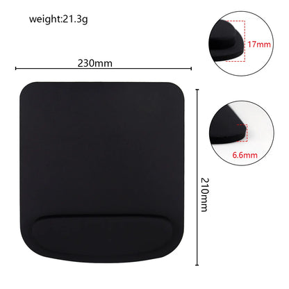 Computer Game Mouse Pad Environmental Eva Ergonomic Mouse Pad Wrist Pad Solid Color Comfortable Mouse Pad For Office PC Laptop