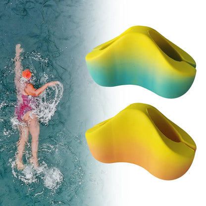 Pull Buoy Leg Float, Floating EVA Foam Swim Buoy Pool Swim Trainer for Learning Swimming Training Aid Kickboard Legs Supports