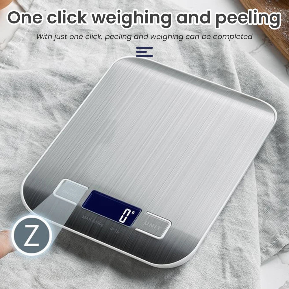 Household Kitchen High-precision Electronic Pastry Baking Scale Small Food Baking Scale 10kg 5kg Accurate Weighing