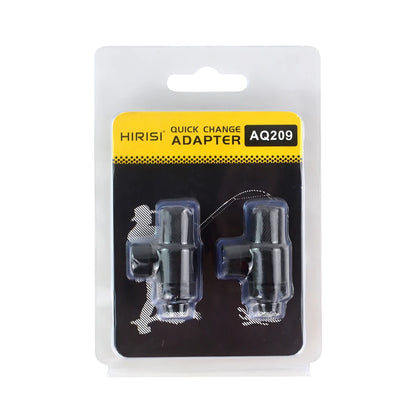 Hirisi Carp Fishing Quick Change Connector Aluminium Adapter For Carp Fishing Alarms Rod Pod Bank Sticks AQ209