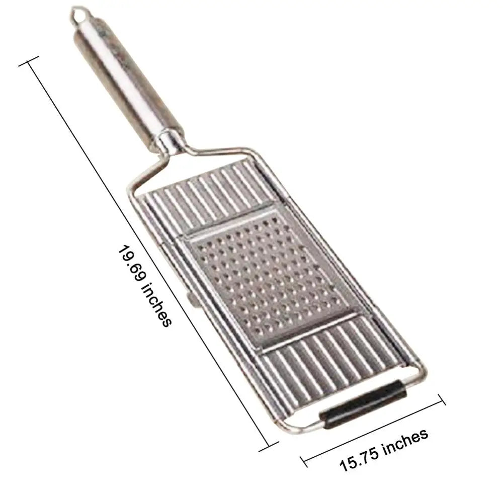 Shredder Cutter Stainless Steel Grater Portable Manual Vegetable Slicer Easy Clean Grater Multi Purpose Home Kitchen Tool