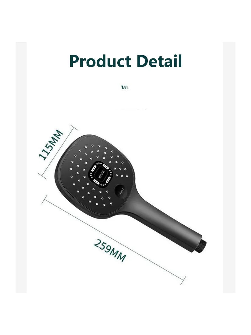 XIAOMI MIJIA High Pressure Shower Head Bathroom Rainfall SKIN SPA 3 Mode Water Saving Shower Faucet Nozzle Bathroom Accessories