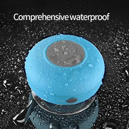 Bathroom waterproof wireless Bluetooth speaker large suction cup mini portable speaker outdoor sports stereo speaker