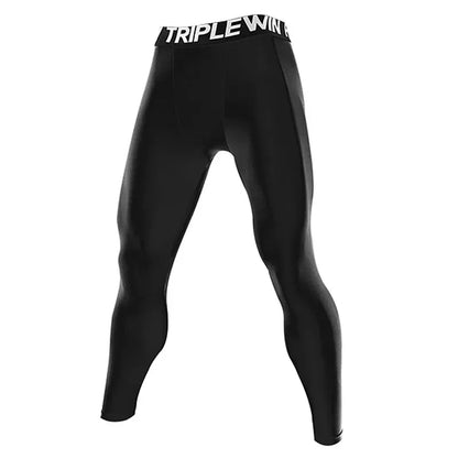 Summer Spring Autumn Men Running Tights GYM Pants Male Basketball Football Soccer Fitness Exercise Sport Long Legging H61