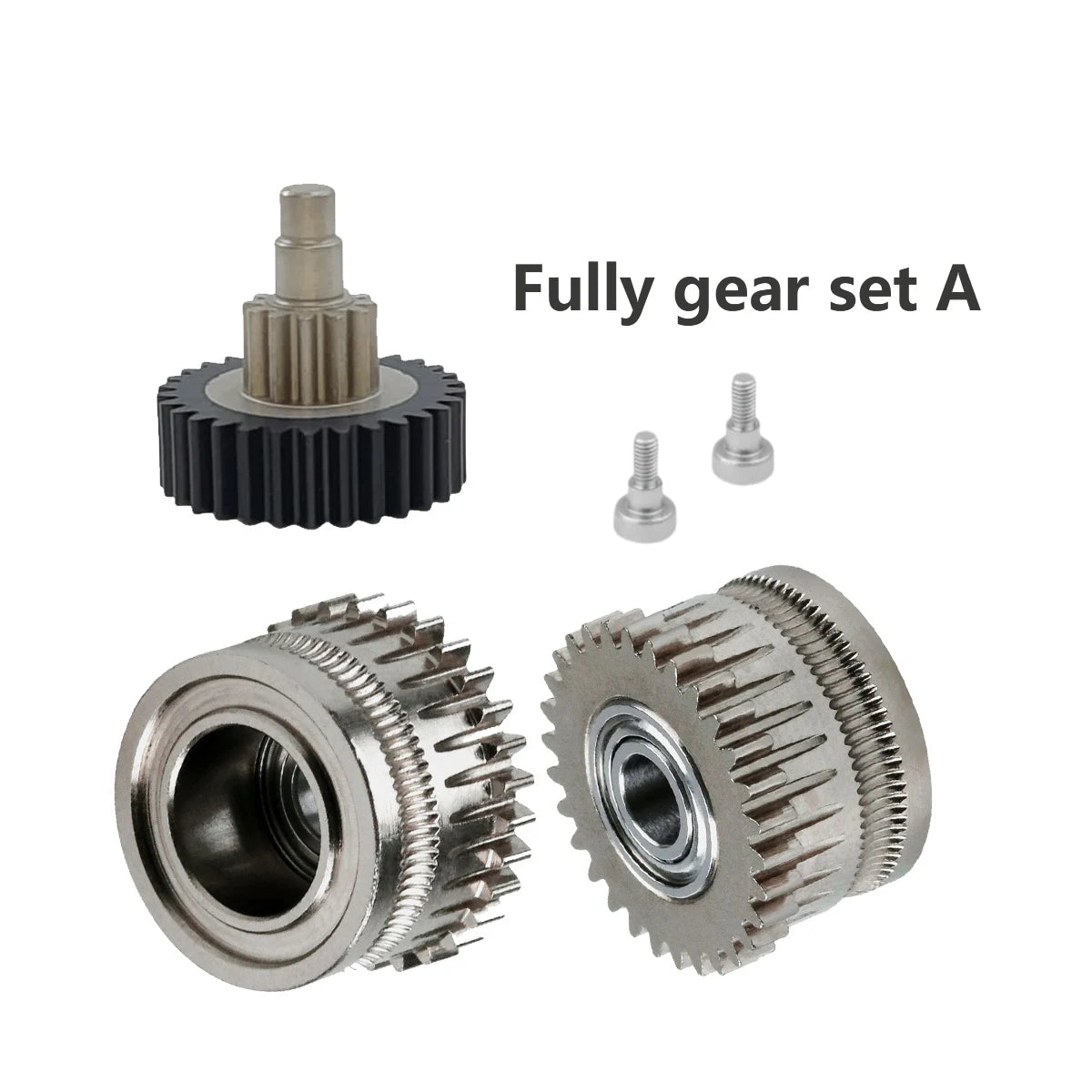 CR K1C Extruder K1 Gear All Metal Filament Drive Gear for Creality K1 Max Extruder Nickel Plated DLC Coating High Hardness Wear