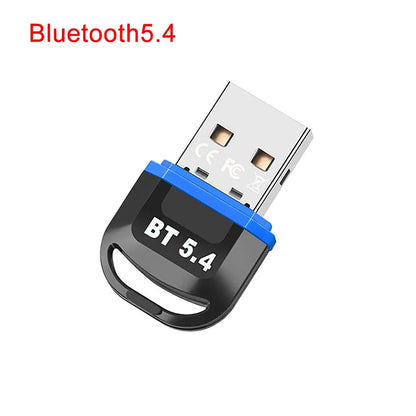 Bluetooth Adapter USB Bluetooth 5.4 for PC Dongle Adaptador Wireless Mouse Keyborad Music Audio Receiver USB Transmitter