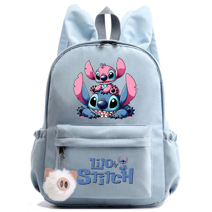 Disney Stitch Backpack for School Girl Boy Student Teenager Children Rucksack Women Casual Mochila Bags Kids Birthday Gifts Toys