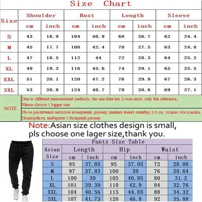 Korea Men Jacket Tracksuit Casual Sports Suit Men's Set 2024 Autumn Winter Two Pieces Set Mens Sportswear Plus Pants Suit